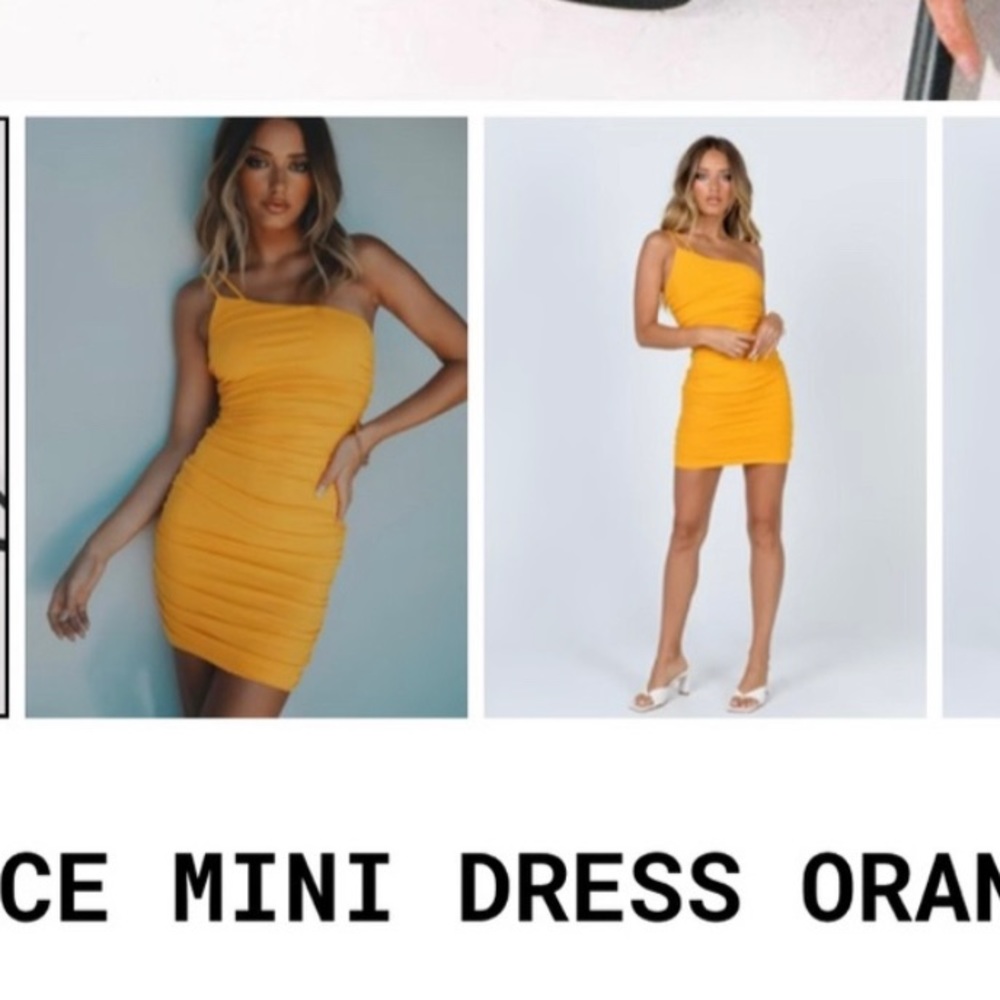 Princess Polly One Shoulder Dress NWT